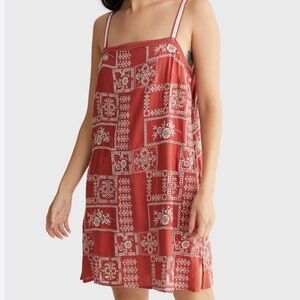 Lucky Brand Embroidered Sun Dress